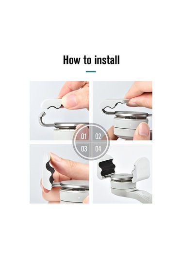 Vkemall Djı Om5/4/se İçin Pom El Tutucu Stablizör, Telefon Sabitleyici, 5.7-9.5cm Genişlik Aralığı, Magnetik Hızlı Kurulum Aksesuarı 1109219