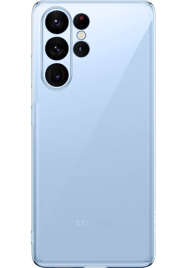Galaxy S26 Ultra Kılıf Zore Süper Silikon Kapak Seffaf