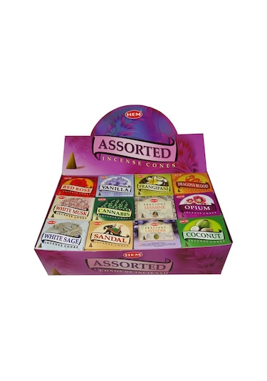 Hem Assorted Konik Tütsü 12 x 10'lu