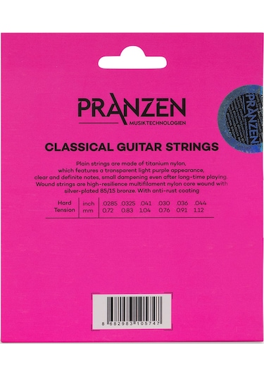 Pranzen Psc300H Hard Klasik Gitar Teli