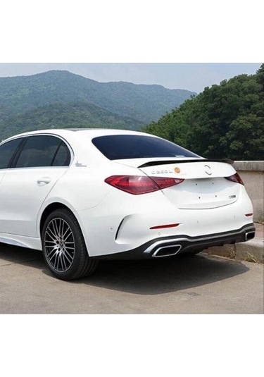 Mercedes C Serisi W206 C63 Bagaj Üstü Piano Black Spoiler