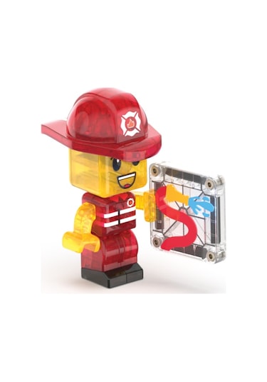 Magna-tıles - Fire Station - 50 Parça
