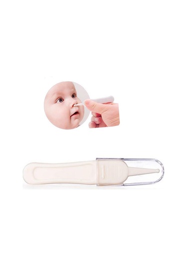 Cımbız Göbek Plastik Temiz Kulak Burun Cımbız Pincet Emniyetli Forseps Bebek Bebek 2pcs
