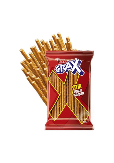 Eti Crax Sade Çubuk Kraker 34 x 40 G