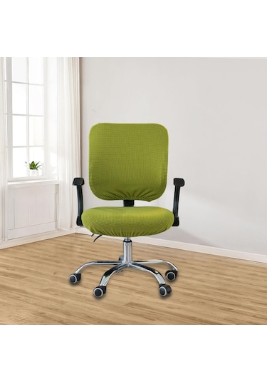 Suntek Çıkarılabilir Streç Yumuşak Slipcover Sarı-yeşil