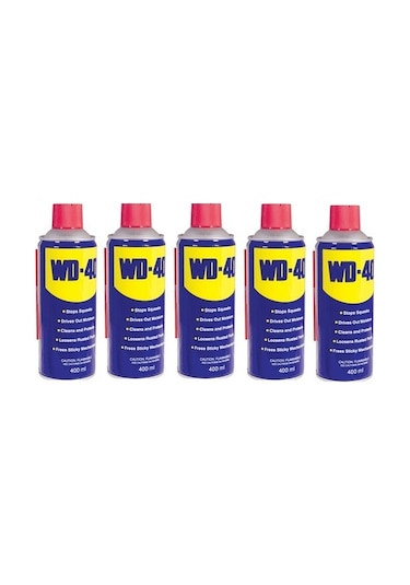 WD-40 Pas Sökücü Yağlayıcı Bakım Spreyi 200 ML 5 Adet
