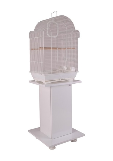 A-700 Kardelen Boyalı Papağan Kafesi Ve Mobilya Stand
