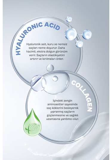 Hyaluronic & Collagen Saç Bakım Seti