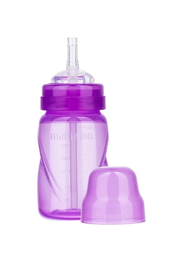 Mamajoo Pipetli Bardak 270 ML Mor