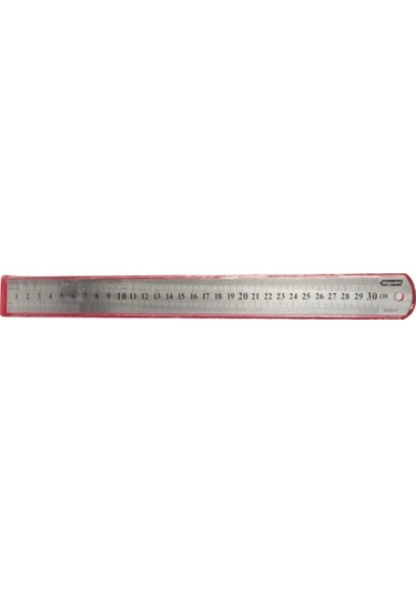 Bigpoint Çelik Cetvel 30 Cm Çok Renkli