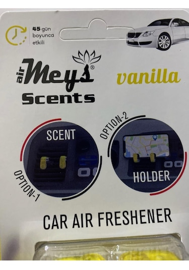 Meys 4'lü Klips Koku Vanilya Madagaskar