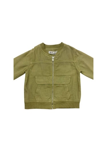 Nk Kids Erkek Bebek Cool Ceket-15175 Haki