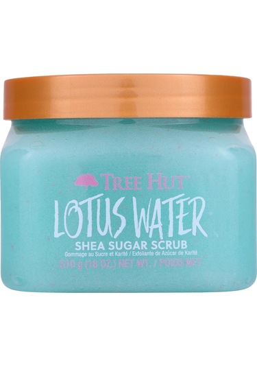 Tree Hut Lotus Water Shea Sugar Scrub Vücut Peelingi 510gr