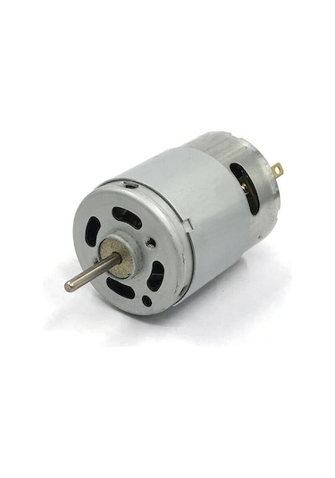 RS380 DC Motor  Yüksek hızlı DC 18V DIY RC Oyuncak Model Araba Bot Helikopter Vakum Fan Elektrik Motoru