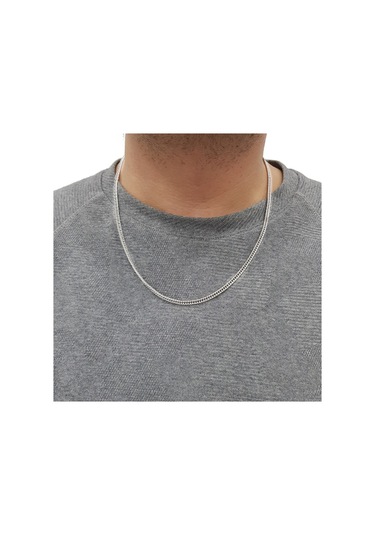 Chavin Gri 60 Cm. 4 Mm. Traşlı Gürmet Erkek Çelik Zincir Dm90-4 478258011