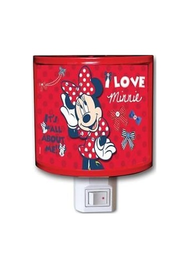 Ykc Minnie Mouse Gece Lambası-Lisanslı Çok Renkli