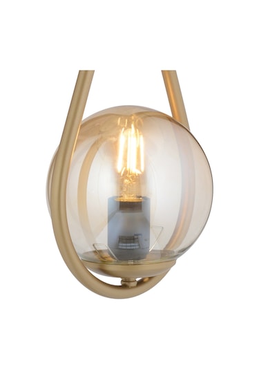 Mirza Tekli Eskitme Bal Camlı Modern Yatak Başı Salon Aplik Eskitme