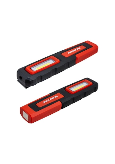 İzeltaş Cob Led Şarjlı Küçük Boy Çalışma Lambası 200 Lm Kırmızı - Siyah
