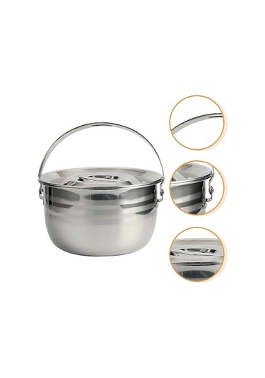 İç Mekan Dış Mekan Yemek Tencere Taşınabilir Pişirme Tenceresi Pratik Güveç Çorba Tenceresi Diğer