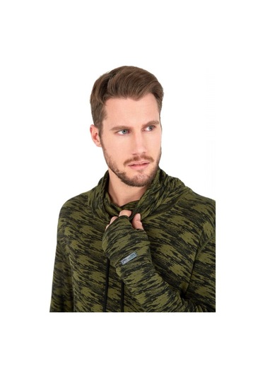 BLACKSPADE Sweatshirt Yeşil XL Çok Renkli