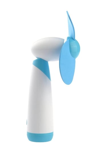 Soulader Taşınabilir Mini El Fanı - Seyahat Ve Ev Kullanımı İçin Hafif Ve Pratik Yumuşak Kanatlı Kişisel Serinletici, Mavi Renk