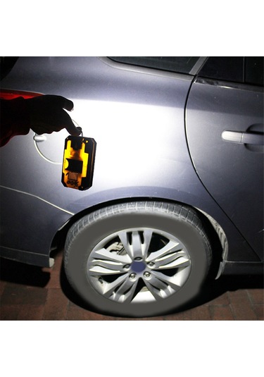 Led El Feneri Taşınabilir El Feneri Cob Mıknatıslı Çalışma Işığı Sarı Ve Siyah Sarı - Siyah