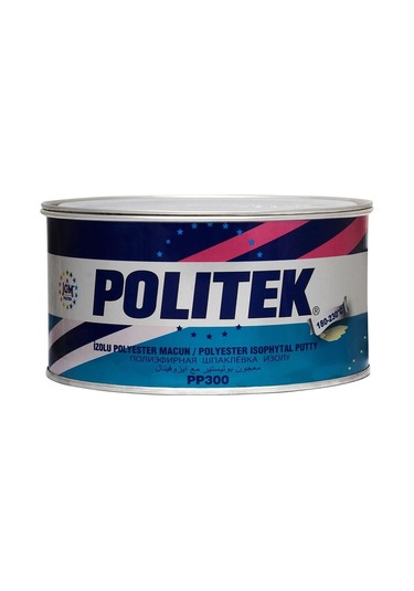 Politek Isıya Dayanıklı İzolu Polyester Macun 1800 Gr. - Pp300