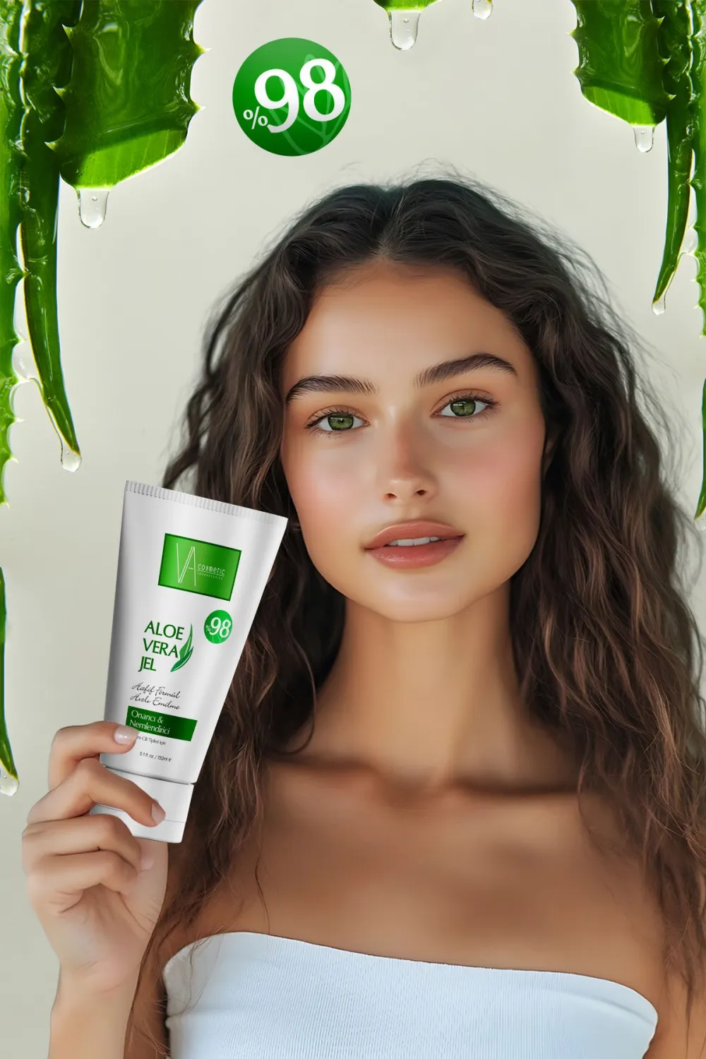 Va Cosmetic Aloe Vera Jel 150 Ml