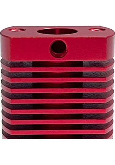 Trendooze Homyl Alüminyum Isı Soğutucu, Dayanıklı Kırmızı 28 20mm