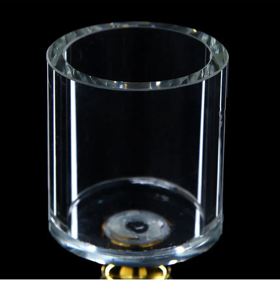 Simalend Mumlar İçin Cam Şamdan 17504418 Beyaz