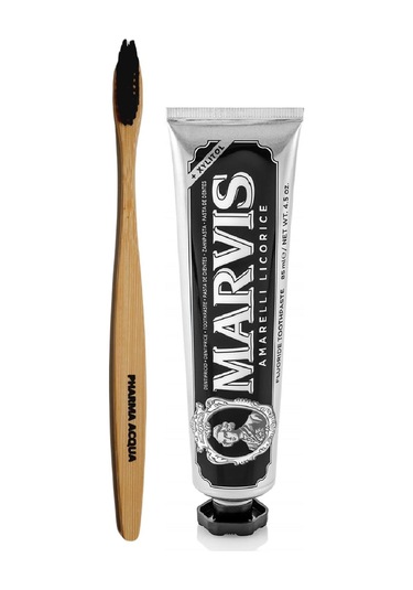 Pharma Acqua Bambu Diş Fırçası Marvis Meyankökü Özlü Diş Macunu 85ml