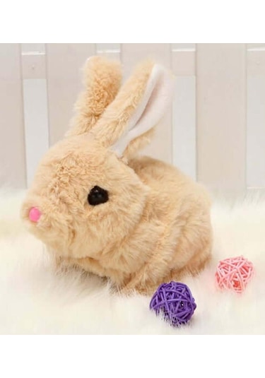 Yürüyen, Sesli Hareketli Sevimli Peluş Bunny Tavşan - Sweet Bunny 001