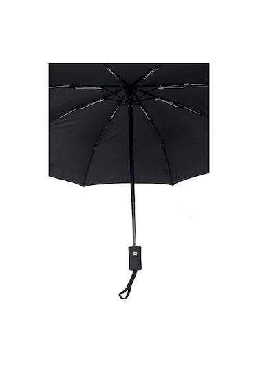 Siyah Tam Otomatik Rüzgarda Kırılmayan Erkek Şemsiye M21mar110mr001 Siyah