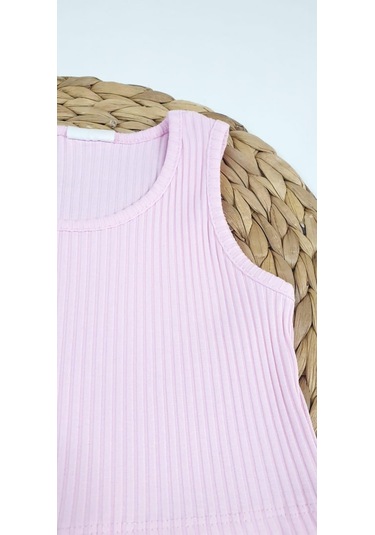 Kız Çocuk Crop Pembe