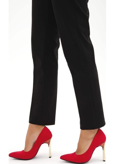 Tamer Tanca Kadın Vegan Kırmızı Abiye Ayakkabı Kırmızı