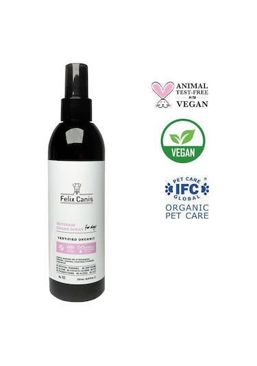 Felix Canis Köpekler İçin Dış Mekan Koruma Spreyi Organik Vegan 250 ML