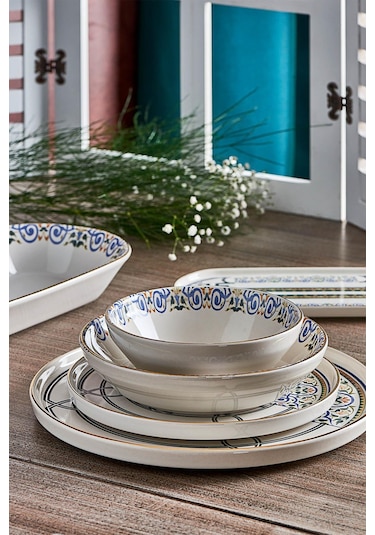 Neva N3159 Mentol Jülide 27 Prç Yemek Takımı