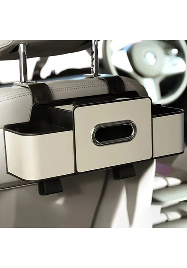 Xuweiwei Black 36lık Araç Kolduğu Organizeri Ve Mendil Kutusu Seti: Pratik Depolama Ve Dayanıklı Tüm Araç Modelleri İçin