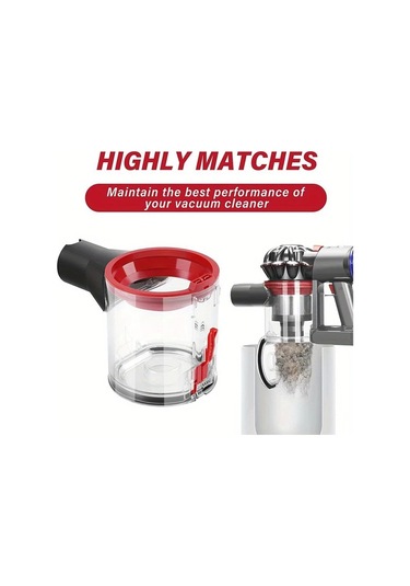 Fochsia 2pack Ds V7 Sv11 V8 Sv10 Elektrikli Süpürge Toz Haznesi Yedek Parça Aksesuar 967699 01