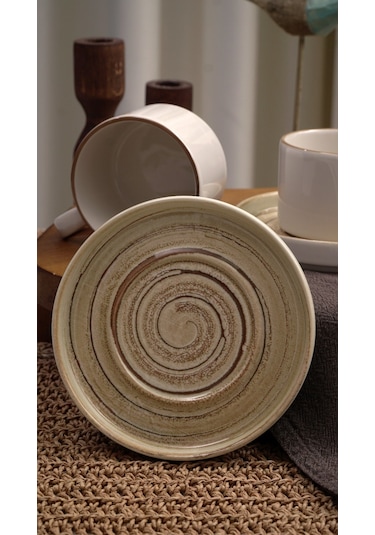 Heda Porselen Jüpiter Porselen Çay Takımı 4 Parça 2 Kişilik