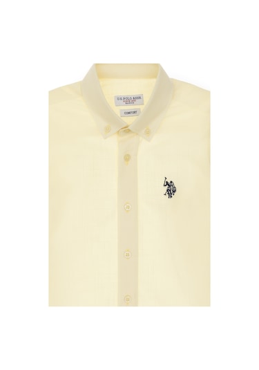 U.s. Polo Assn. Erkek Çocuk Limon Gömlek Basic 50306583-vr035 Lımon