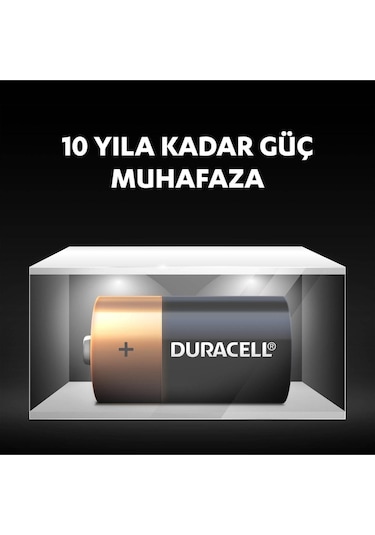 Duracell 1.5V LR14/Mn1400 Alkalin Orta Boy C Pil 2'li
