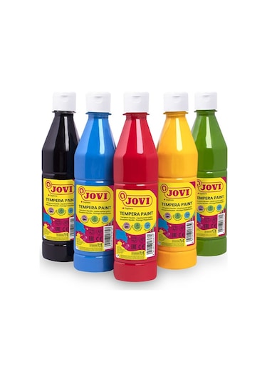Jovı 506 Guaj Boya 500ml Açık Mavi Çok Renkli