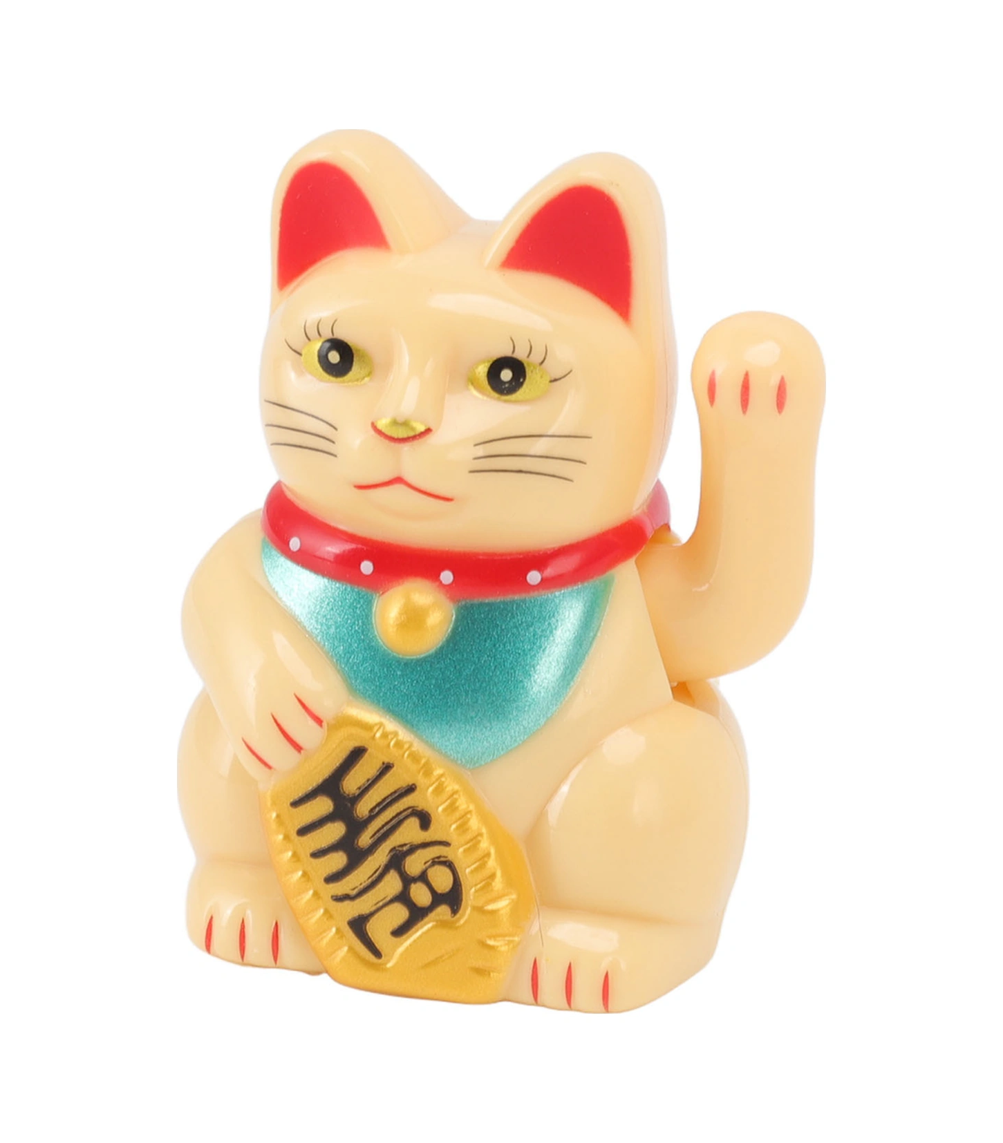 Konesam Güneş Enerjili Otomatik Ellik Kopya Kedi Dekorasyonu - Ev Ofis Araba Için Şans Ve Servet Simgesi Plastik Süs 2 İnç