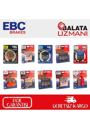 Honda Cbf 150 Ön Fren Balatası Ebc Sfa197 N11.114