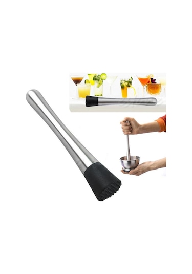 Sones Paslanmaz Çelik Ezilmiş Dondurma Nane Limon Karıştırma Çubuğu Aleti Diğer