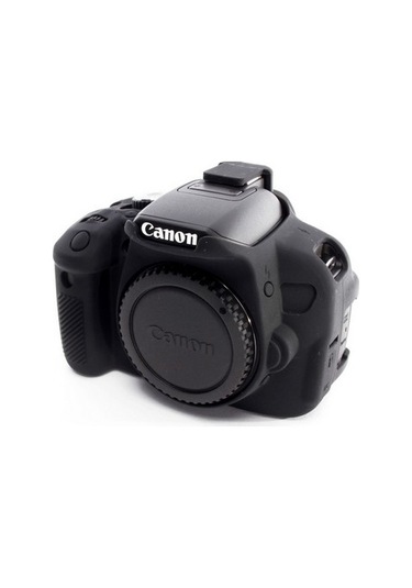 Easycover Canon 650D/700D Silikon Kılıf Ecc650D (Siyah)