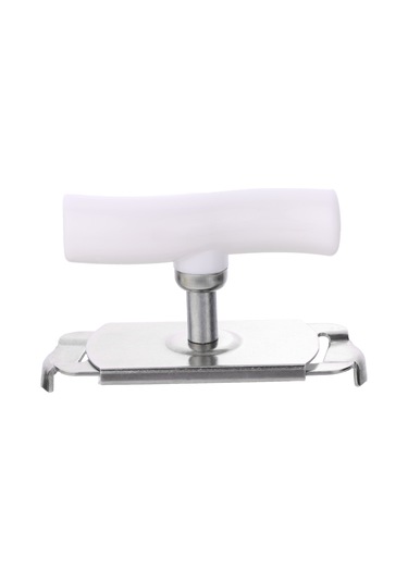 Samdoo Yaşlılar Ve Güçsüz Eller İçin Kavanoz Açacağı - Kolay Kullanım, Paslanmaz Çelik Beyaz