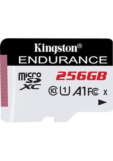 Kingston Sdce-256gb 256gb Microsdxc Endurance 95r-45w C10 A1 Uhs-ı Card Only Hafıza Kartı