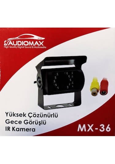 Audiomax Mx 36 Büyük Geri Görüş Kamerası Gece Görüşlü N11.124